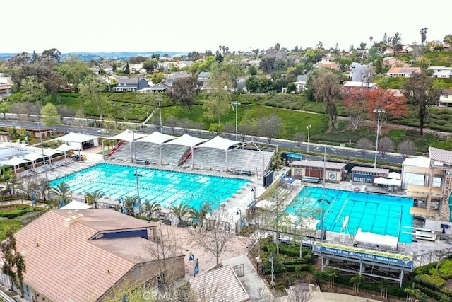 view of pool