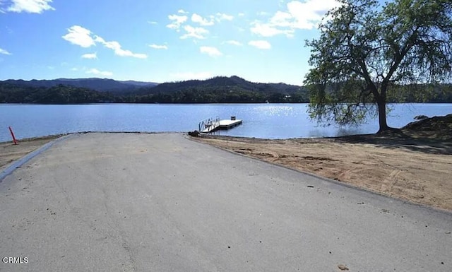 2438 Captains Walk, Bradley, CA 93426 - water view featuring a mountainous background