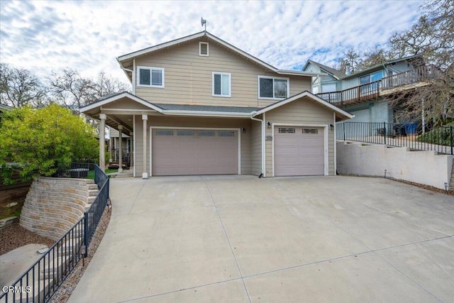 2438 Captains Walk, Bradley, CA 93426 - view of front of property featuring concrete driveway and a garage
