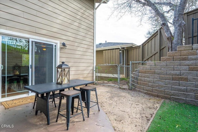 2438 Captains Walk, Bradley, CA 93426 - view of patio / terrace featuring outdoor dining area