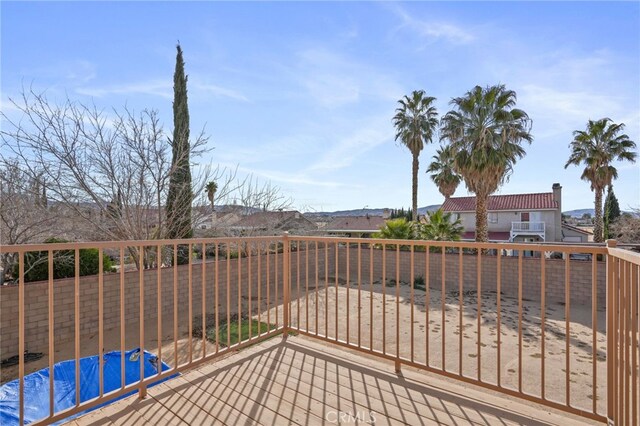 36857 42nd St E, Palmdale, CA 93552 - deck with a fenced backyard