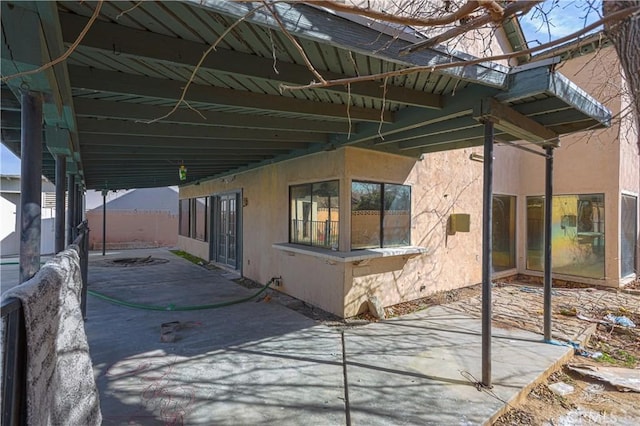 view of patio