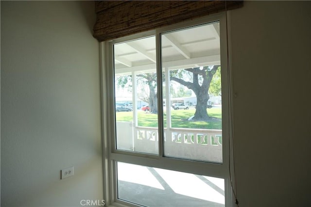 view of doorway