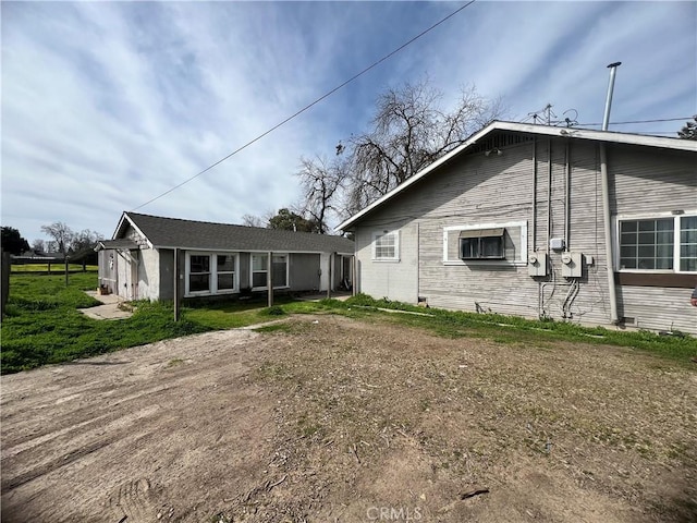 view of back of house