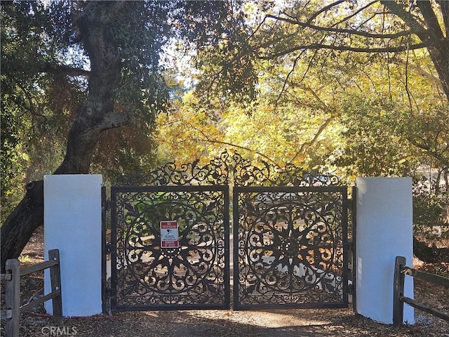 view of gate