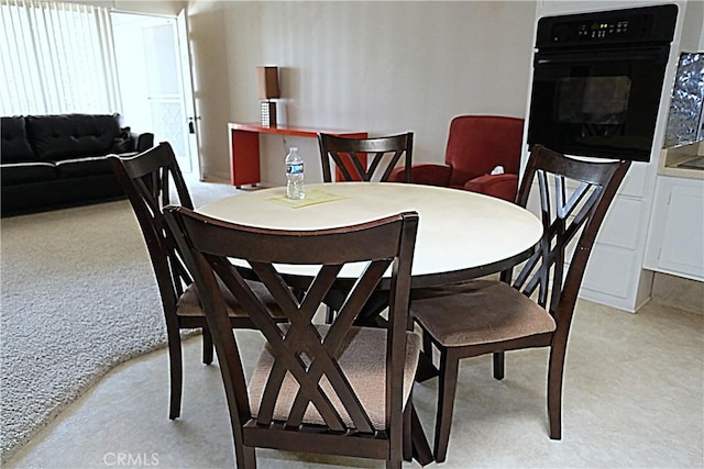 view of dining area