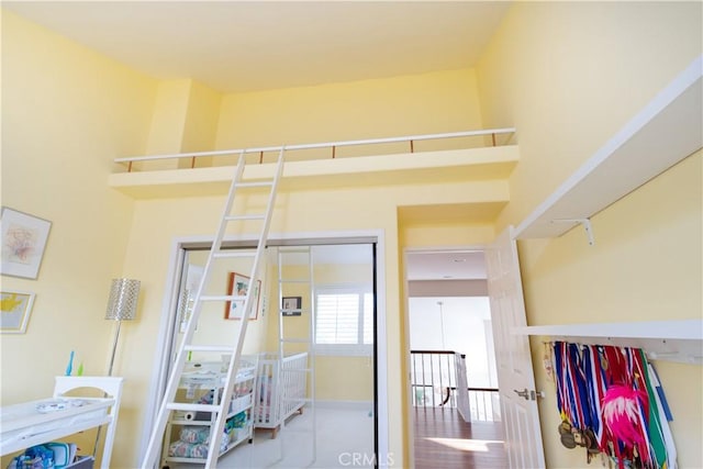 spacious closet featuring a high ceiling