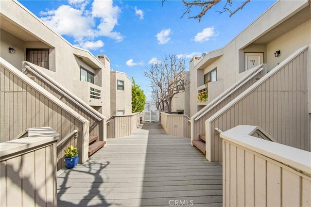 12564 Montecito Rd Unit 4, Seal Beach, CA 90740 - wooden terrace featuring a residential view