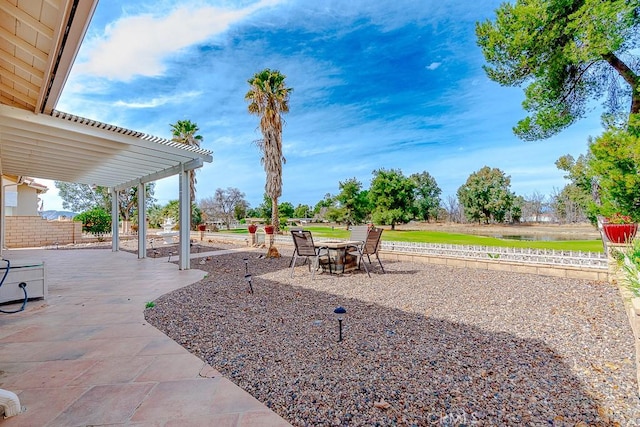 view of patio