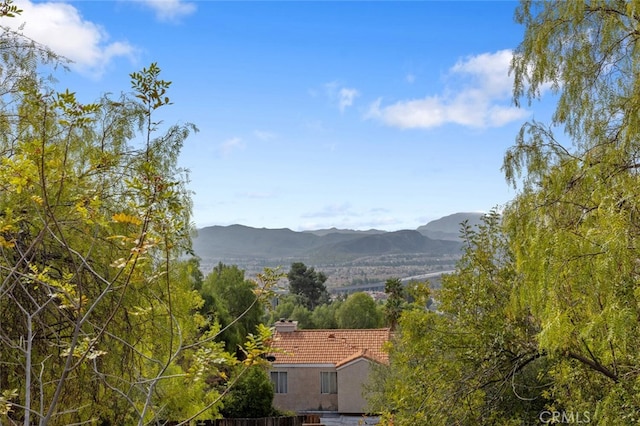 property view of mountains