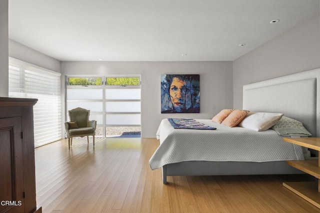 1037 Westridge Dr, Ventura, CA 93003 - bedroom featuring light wood-style flooring and recessed lighting