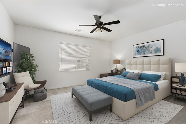 32345 Jeter Ln, Menifee, CA 92584 - bedroom with a ceiling fan