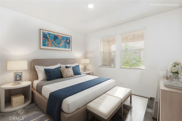 32345 Jeter Ln, Menifee, CA 92584 - bedroom featuring baseboards and wood finished floors