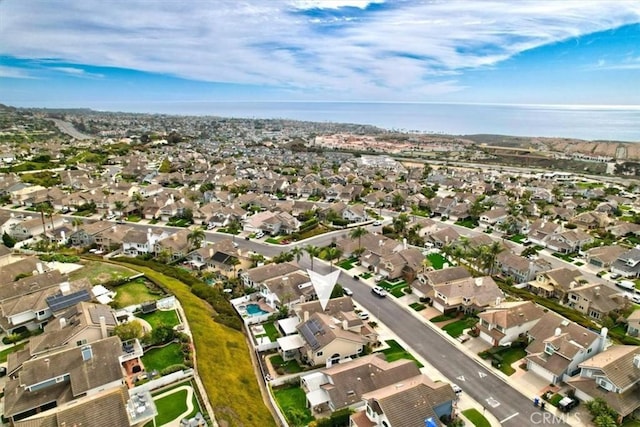 birds eye view of property featuring a residential view