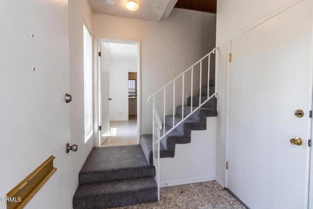 view of staircase