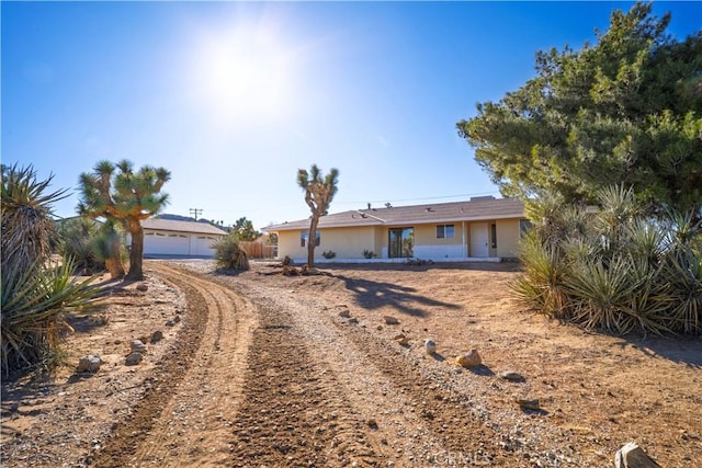 view of ranch-style home