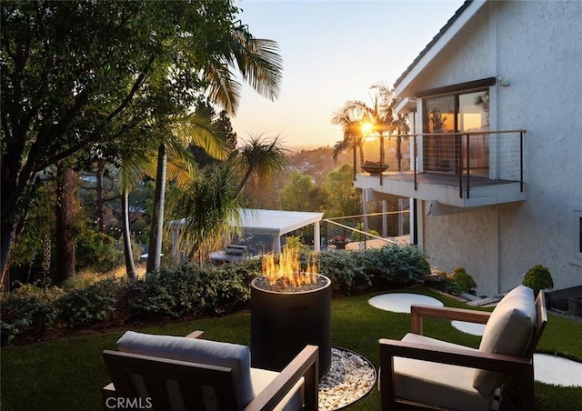 10831 Hideaway Dr, North Tustin, CA 92705 - view of balcony