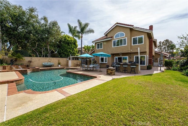 23 Landing, Laguna Niguel, CA 92677 - view of swimming pool with a patio and outdoor dining space