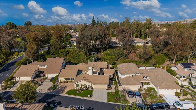 drone / aerial view featuring a residential view