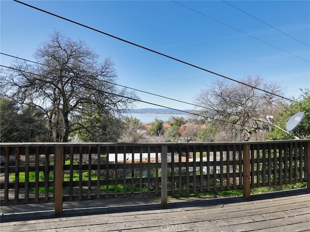 4165 Dawes Ave, Nice, CA 95464 - view of wooden terrace