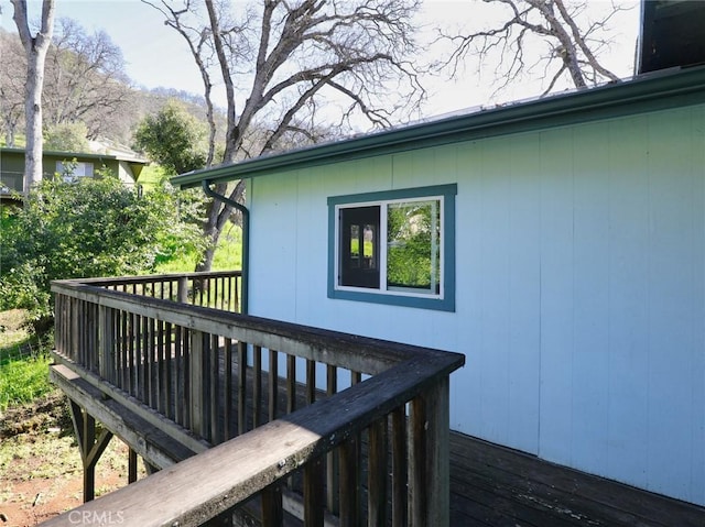 4165 Dawes Ave, Nice, CA 95464 - view of wooden deck
