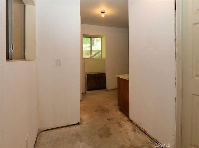 4165 Dawes Ave, Nice, CA 95464 - hallway with concrete flooring
