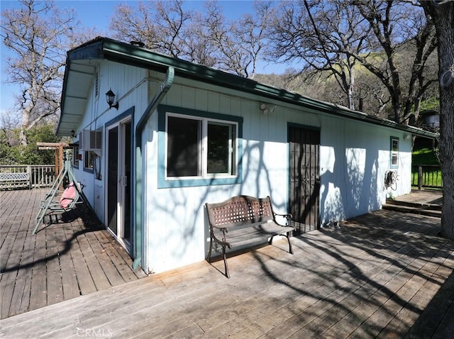 4165 Dawes Ave, Nice, CA 95464 - view of wooden terrace