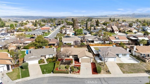 birds eye view of property featuring a residential view