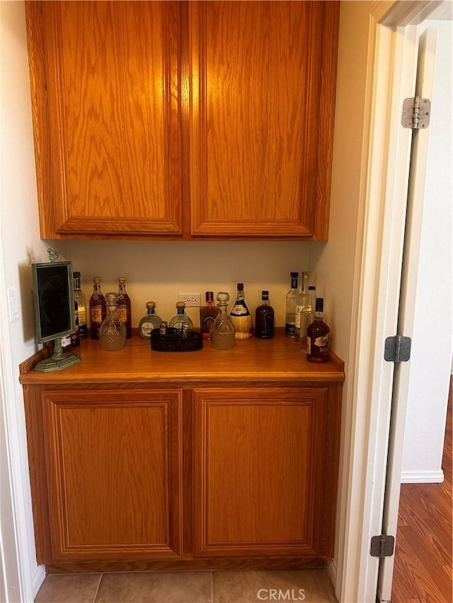 bar with a bar