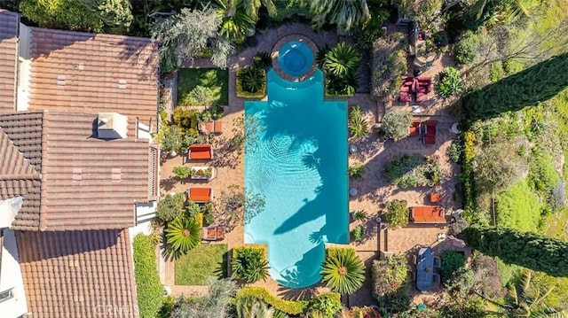 drone / aerial view