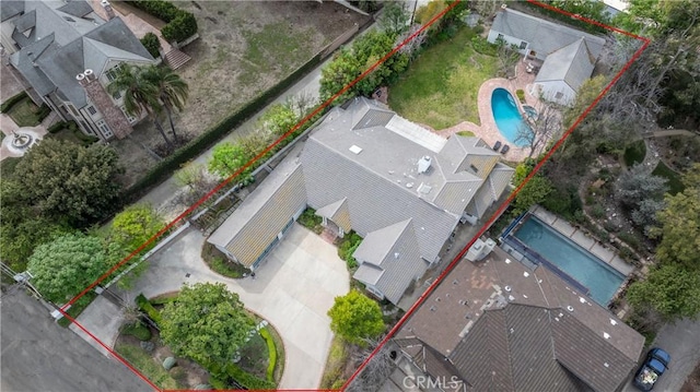 4471 Woodley Ave, Encino, CA 91436 - drone / aerial view