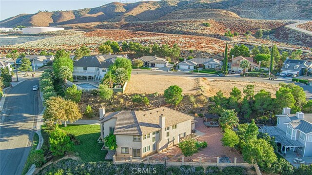 41445 Terrazzo Dr, Palmdale, CA 93551 - aerial view of residential area featuring a mountainous background