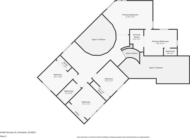 41445 Terrazzo Dr, Palmdale, CA 93551 - room layout