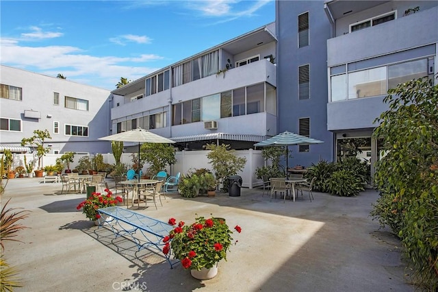 surrounding community featuring a patio area