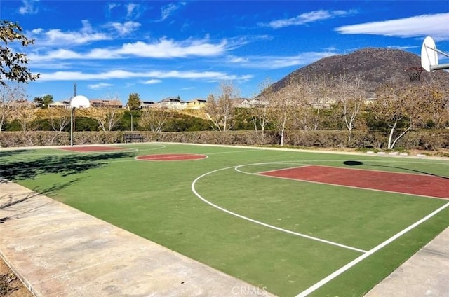20900 Center St, Riverside, CA 92507 - view of sport court featuring community basketball court and a mountain view