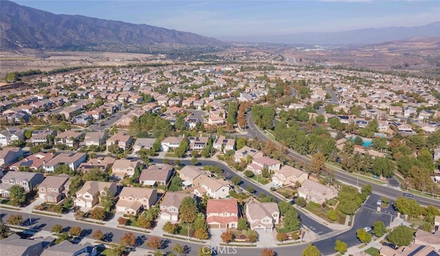 25499 Foxglove Ln, Corona, CA 92883 - aerial view featuring a mountain view and a residential view