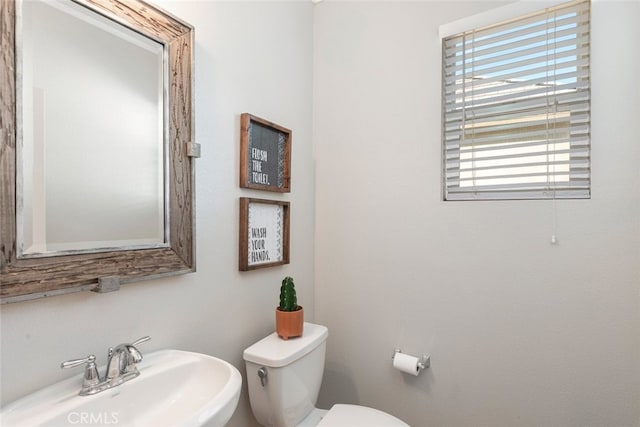 25499 Foxglove Ln, Corona, CA 92883 - half bathroom featuring toilet and a sink