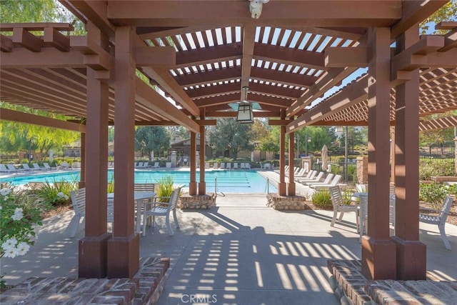 25499 Foxglove Ln, Corona, CA 92883 - view of property's community with a pool