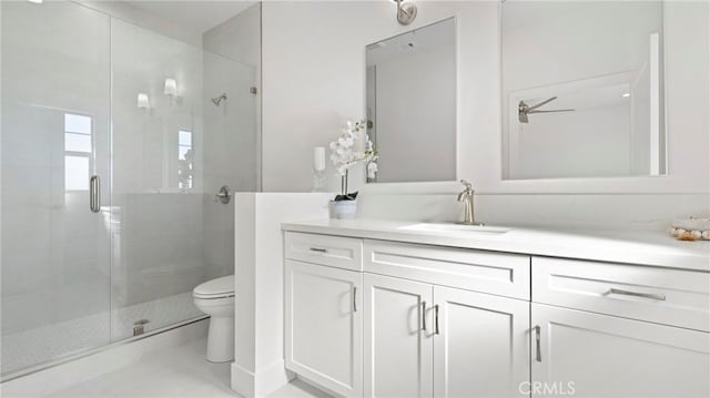 366 S Halcyon Rd, Arroyo Grande, CA 93420 - bathroom with a shower stall and vanity