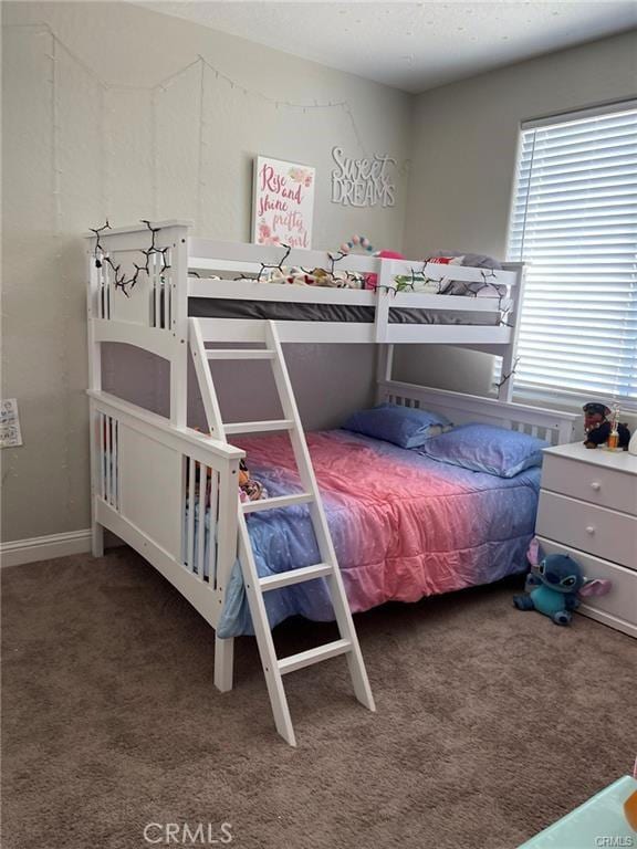 bedroom with carpet flooring