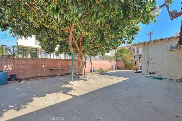 view of patio / terrace featuring a fenced backyard