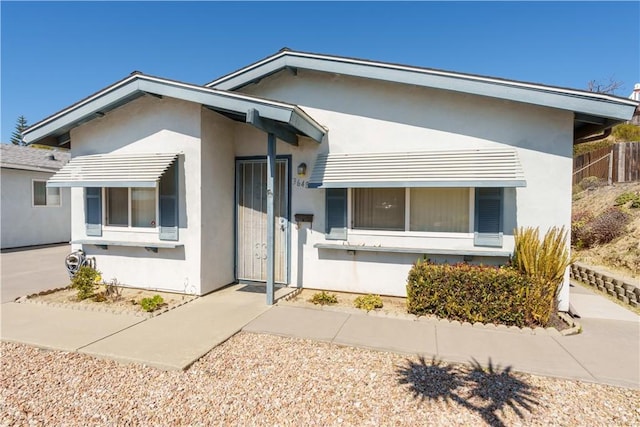 3648 Mira Pacific Dr, Oceanside, CA 92056 - view of front of property featuring fence and stucco siding