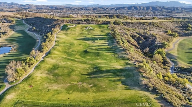 12364 Palmer Dr, Moorpark, CA 93021 - drone / aerial view with a mountain view