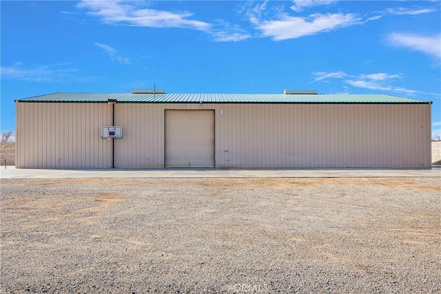 view of outbuilding featuring an outdoor structure