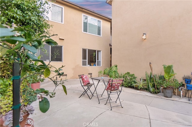 view of patio / terrace with outdoor dining space