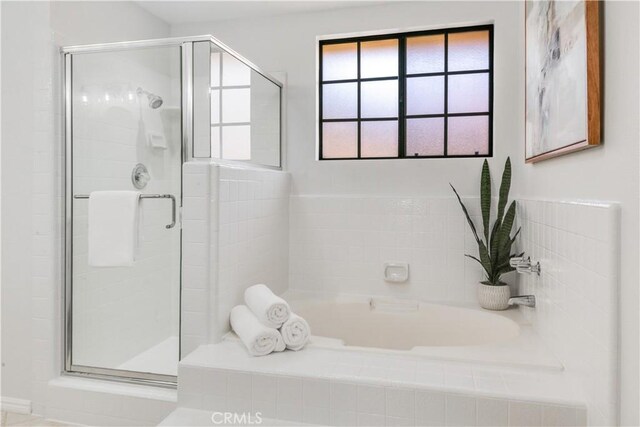 2008 Mathews Ave Unit C, Redondo Beach, CA 90278 - bathroom featuring a bath and a stall shower