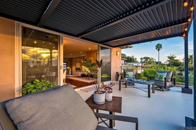 view of patio