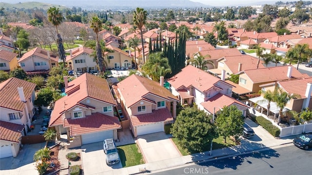 drone / aerial view featuring a residential view