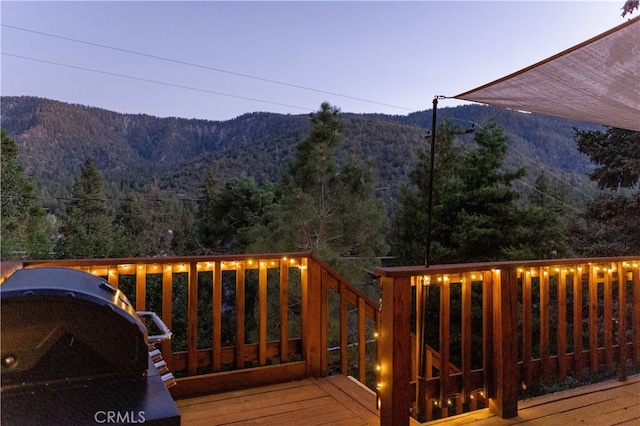 1075 Rivera Dr, Wrightwood, CA 92397 - property view of mountains with a wooded view