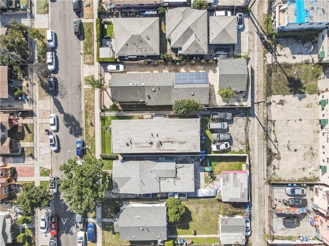 bird's eye view featuring a residential view